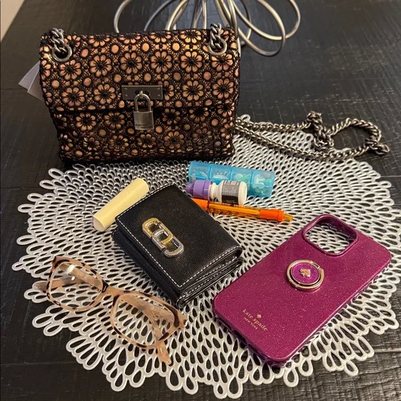 NWT Gorgeous Kurt Geiger London Lace Mini Brixton Bag - Picture 16 of 16